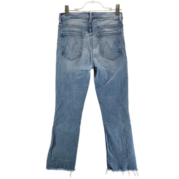 Mother Jeans Womens 29 Insider Crop Step Fray Limited Edition Designer USA Flaw - Picture 6 of 14